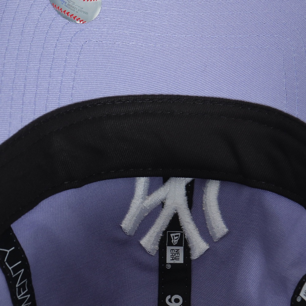 ニューエラ（NEW ERA）（メンズ、レディース）帽子 キャップ 9TWENTY ニューヨーク・ヤンキース ウォッシュドコットン 14525112 57cm-61cm ラベンダー