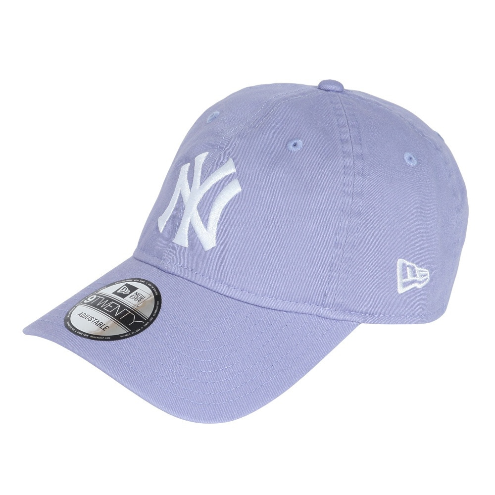 ニューエラ（NEW ERA）（メンズ、レディース）帽子 キャップ 9TWENTY ニューヨーク・ヤンキース ウォッシュドコットン 14525112 57cm-61cm ラベンダー
