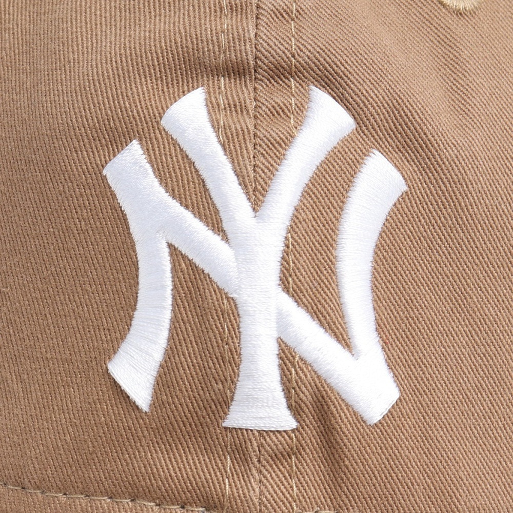 ニューエラ（NEW ERA）（メンズ、レディース）キャップ 9TWENTY ニューヨーク ヤンキース ウォッシュドコットン カーキ×ホワイト 14525113 帽子 Mサイズ