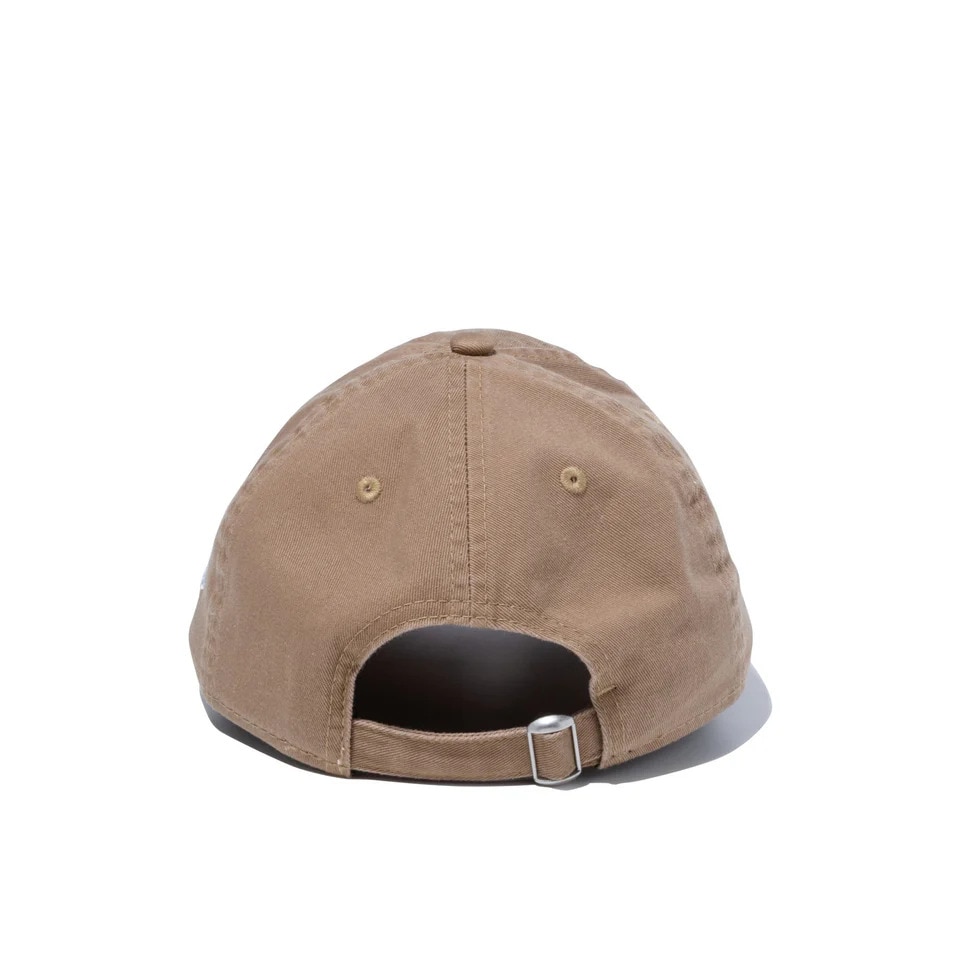 ニューエラ（NEW ERA）（メンズ、レディース）キャップ 9TWENTY ニューヨーク ヤンキース ウォッシュドコットン カーキ×ホワイト 14525113 帽子 Mサイズ