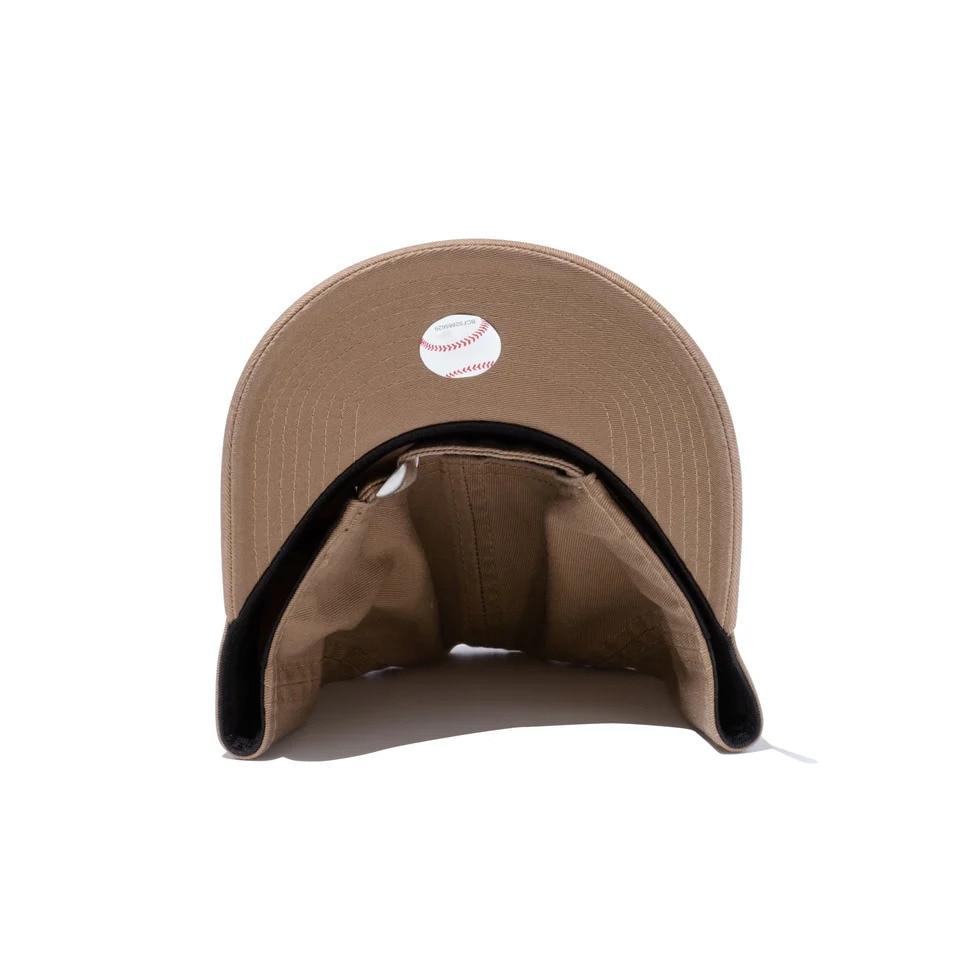 ニューエラ（NEW ERA）（メンズ、レディース）キャップ 9TWENTY ニューヨーク ヤンキース ウォッシュドコットン カーキ×ホワイト 14525113 帽子 Mサイズ