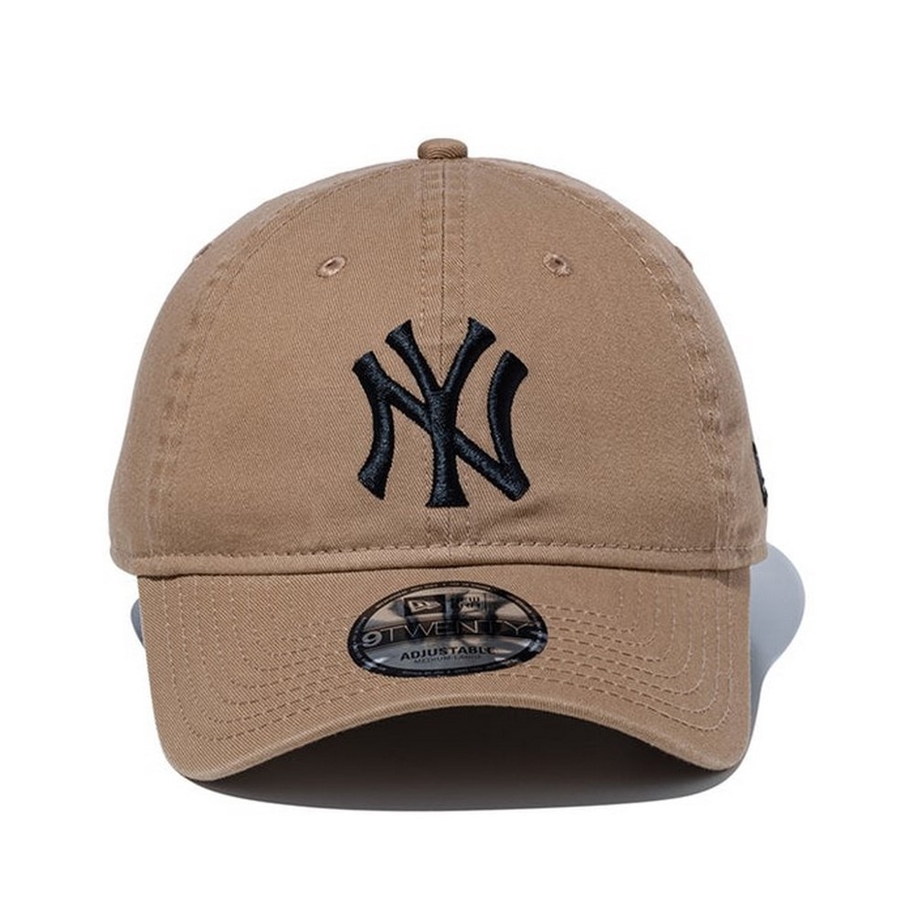 ニューエラ（NEW ERA）（メンズ、レディース）帽子 キャップ 920 ニューヨーク・ヤンキース ウォッシュドコットン カーキ 57-61cm 14525114 スポーツキャップ 
