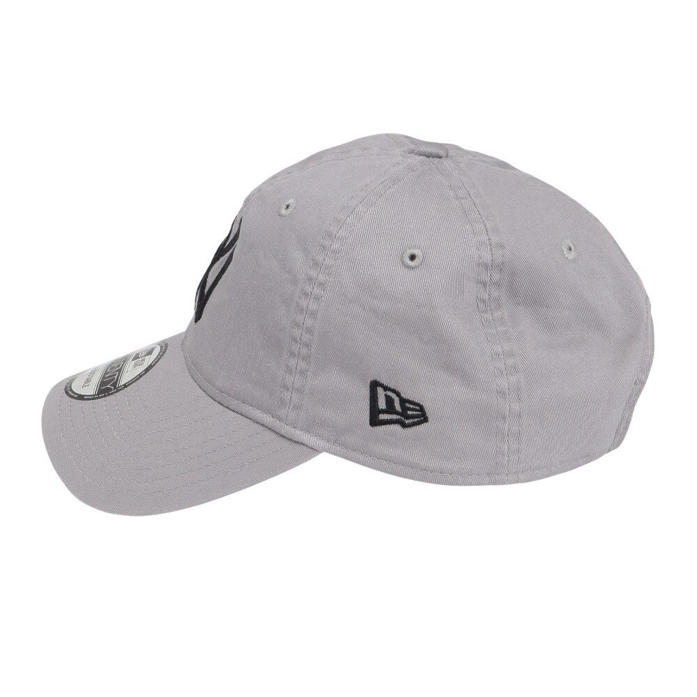 ニューエラ（NEW ERA）（メンズ、レディース）キャップ 9TWENTY ニューヨーク ヤンキース ウォッシュドコットン グレー×ブラック 14525117 帽子 Mサイズ