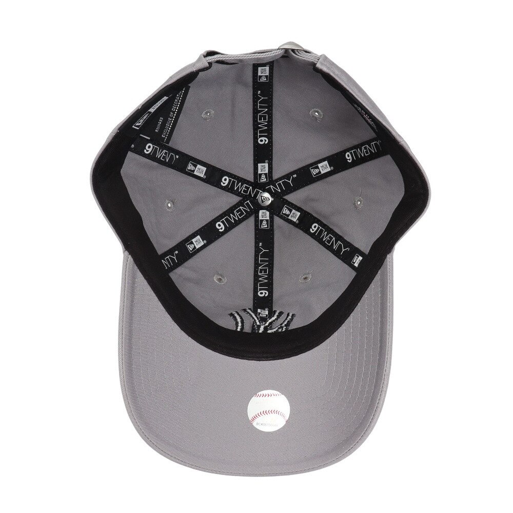 ニューエラ（NEW ERA）（メンズ、レディース）キャップ 9TWENTY ニューヨーク ヤンキース ウォッシュドコットン グレー×ブラック 14525117 帽子 Mサイズ