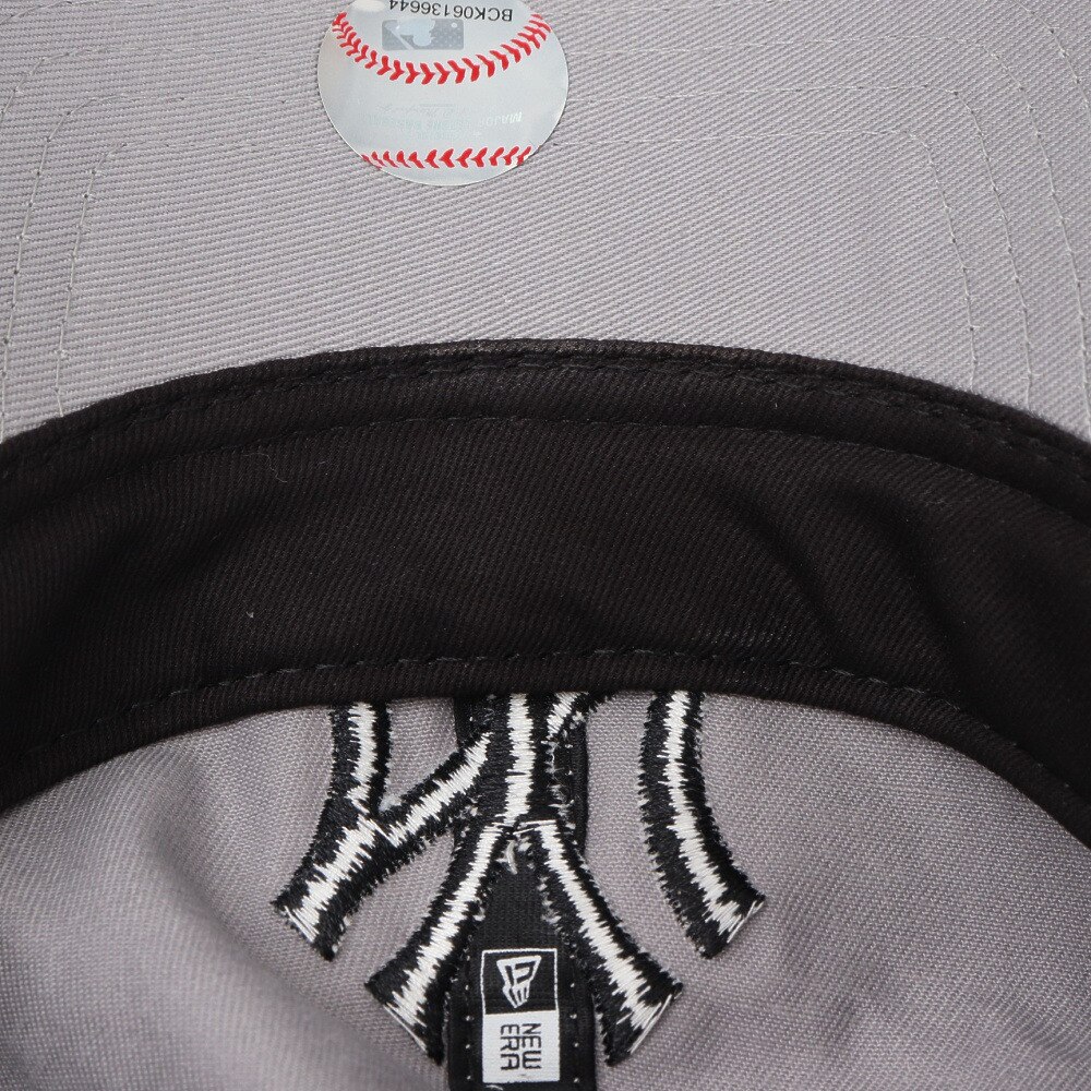 ニューエラ（NEW ERA）（メンズ、レディース）キャップ 9TWENTY ニューヨーク ヤンキース ウォッシュドコットン グレー×ブラック 14525117 帽子 Mサイズ