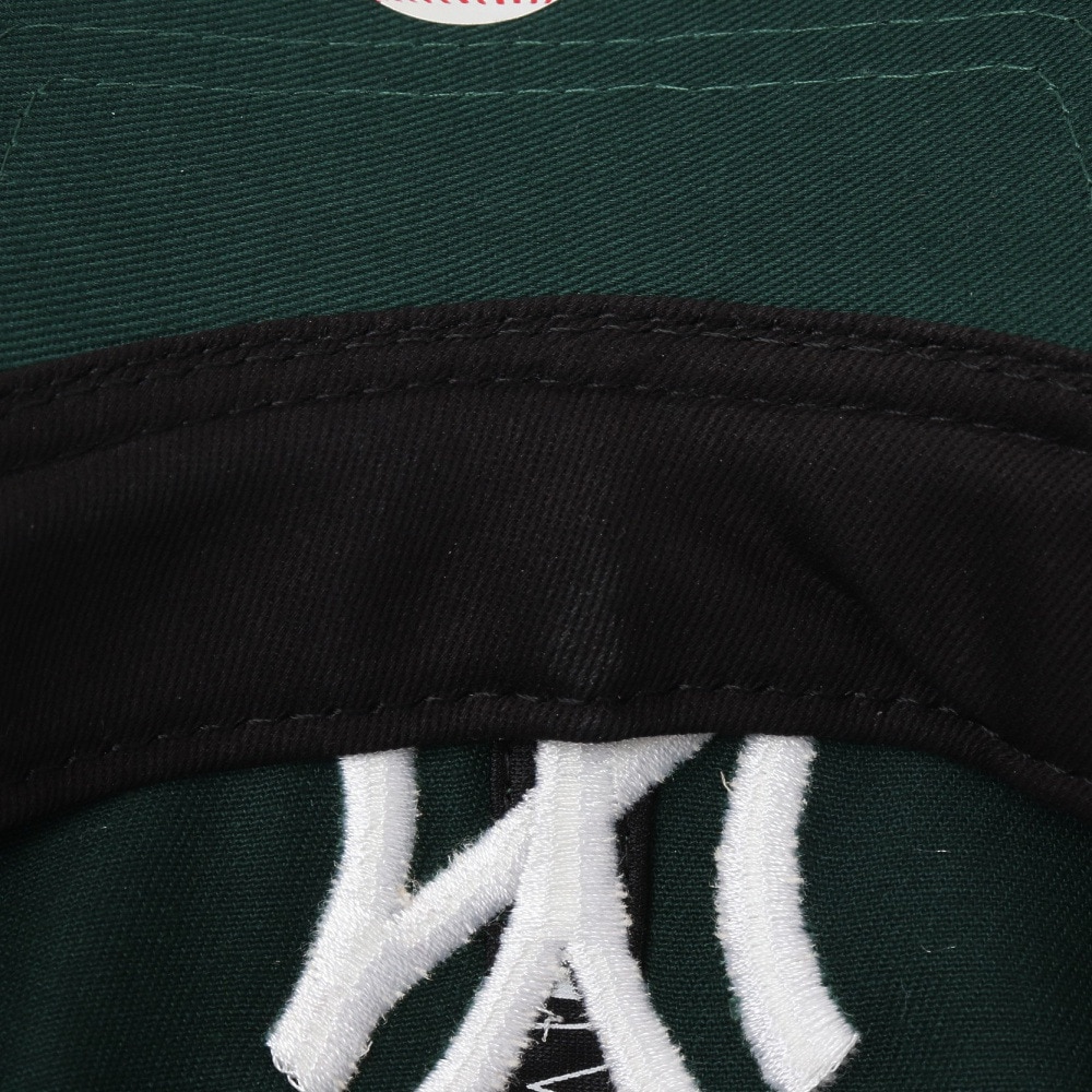 ニューエラ（NEW ERA）（メンズ、レディース）帽子 9TWENTY ニューヨーク ヤンキース ウォッシュドコットン ダークグリーン×ホワイト 14525118