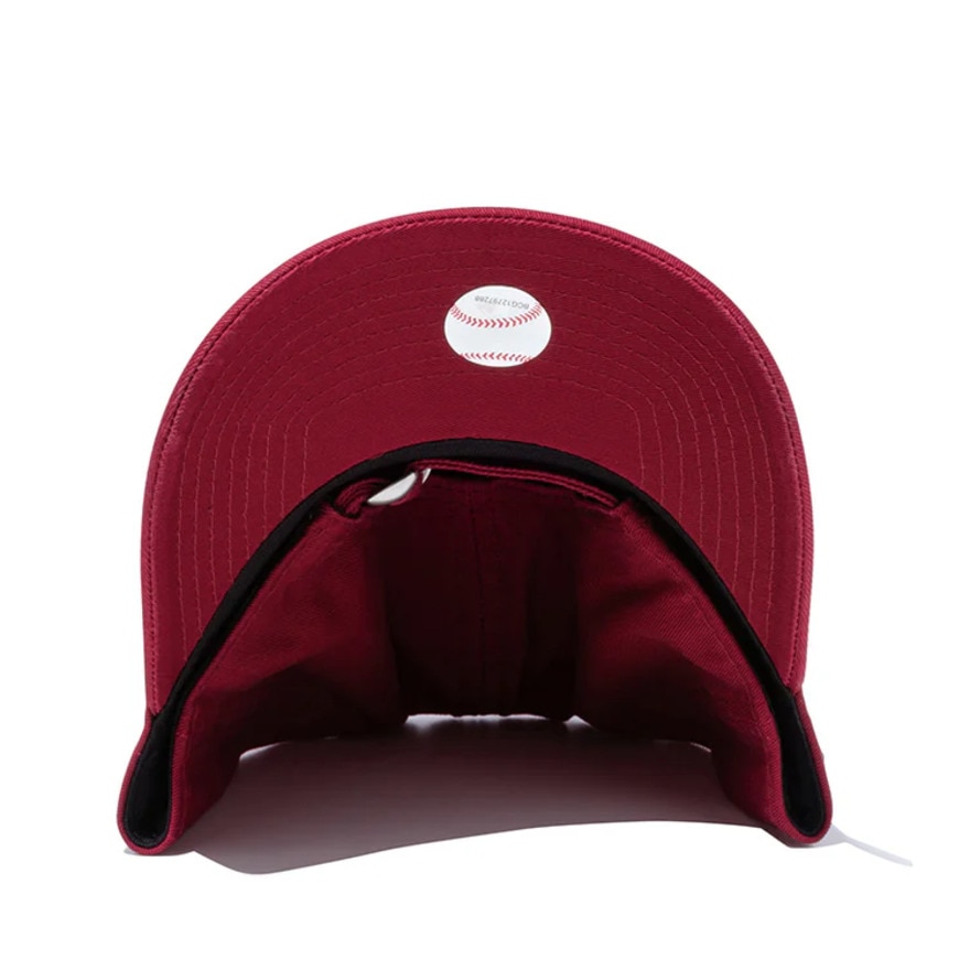 ニューエラ（NEW ERA）（メンズ、レディース）キャップ 9TWENTY ニューヨーク・ヤンキース ウォッシュドコットン カーディナル×ホワイト Mサイズ 14525119 