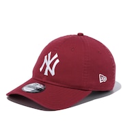 (メンズ、レディース)キャップ 9TWENTY ニューヨーク・ヤンキース ウォッシュドコットン カーディナル×ホワイト Mサイズ 14525119