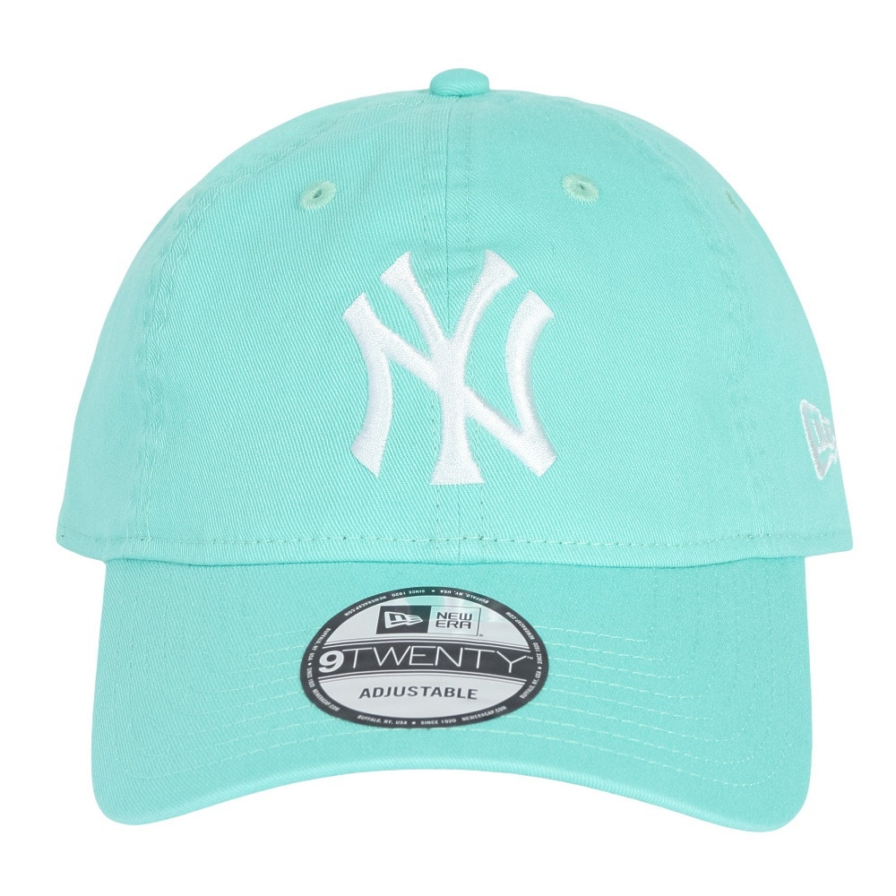 ニューエラ（NEW ERA）（メンズ、レディース）キャップ 9TWENTY ニューヨーク ヤンキース ウォッシュドコットン ブルーティント×ホワイト 14525120 帽子 Mサイズ