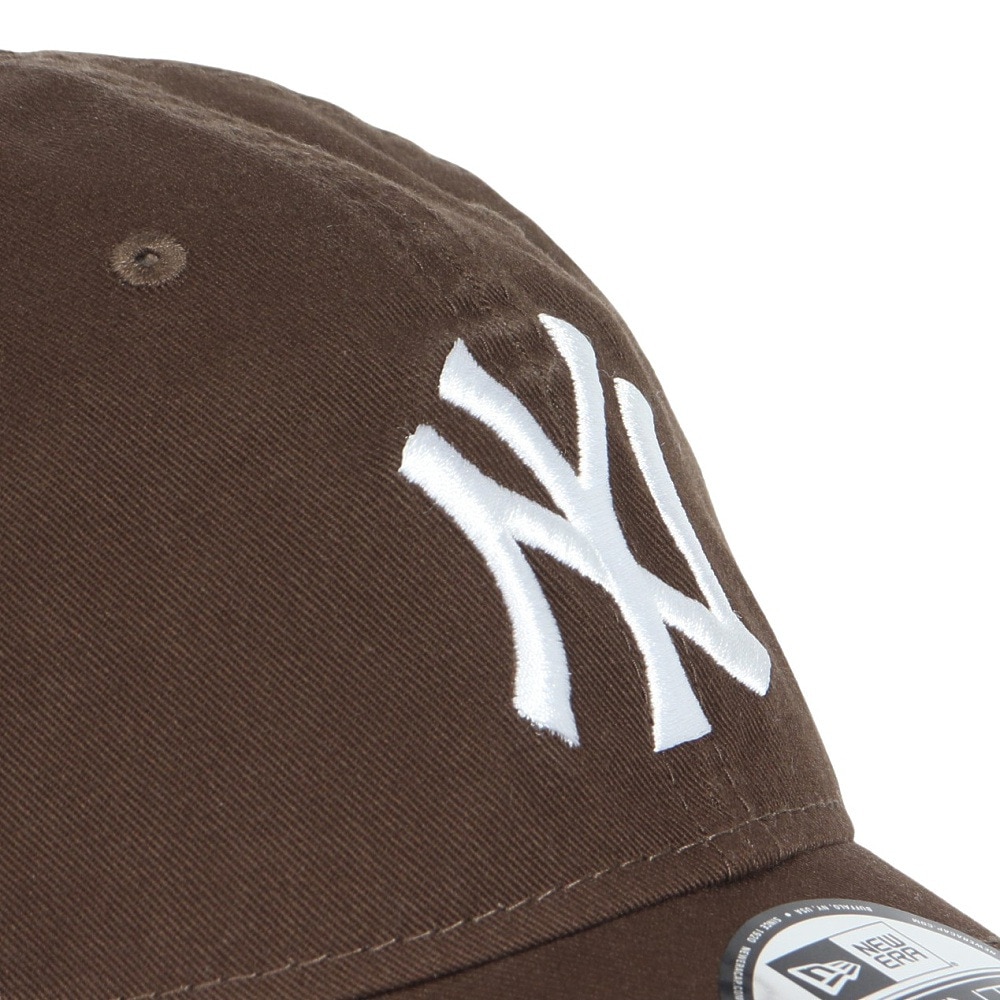 ニューエラ（NEW ERA）（メンズ、レディース）帽子 キャップ 9TWENTY ニューヨーク・ヤンキース ウォッシュドコットン 14525121 57cm-61cm ブラウン