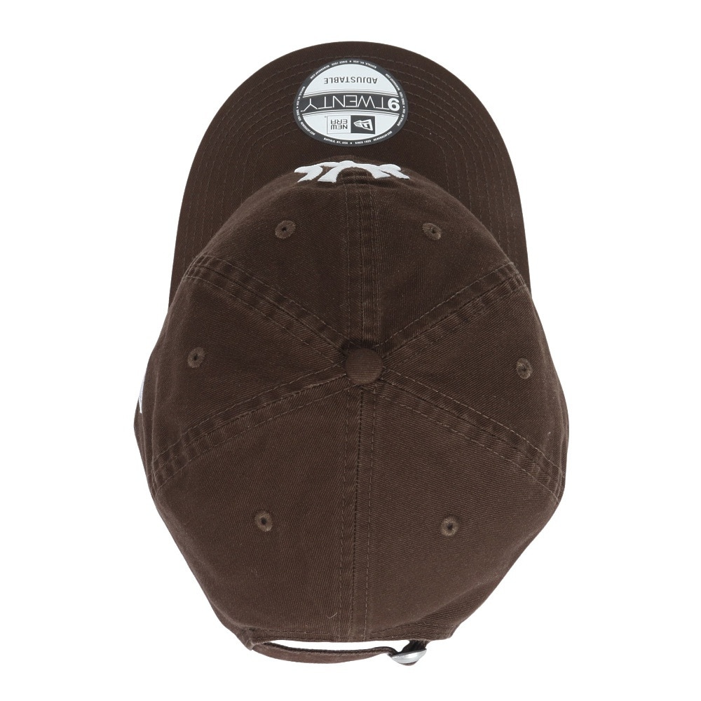 ニューエラ（NEW ERA）（メンズ、レディース）帽子 キャップ 9TWENTY ニューヨーク・ヤンキース ウォッシュドコットン 14525121 57cm-61cm ブラウン