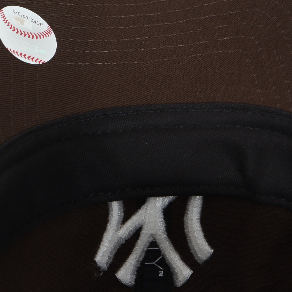 ニューエラ（NEW ERA）（メンズ、レディース）帽子 キャップ 9TWENTY ニューヨーク・ヤンキース ウォッシュドコットン 14525121 57cm-61cm ブラウン