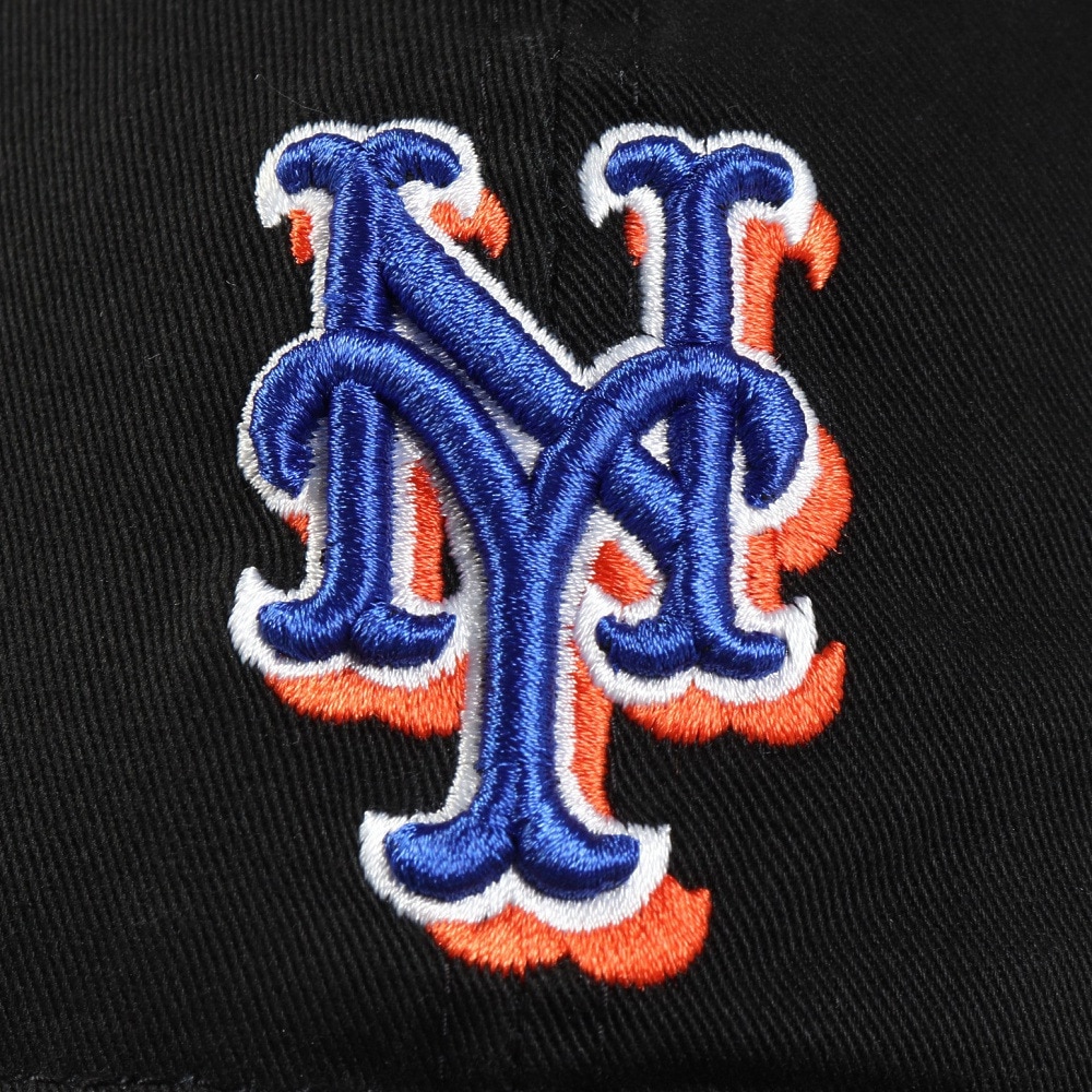 ニューエラ（NEW ERA）（メンズ、レディース）帽子 キャップ 9TWENTY ニューヨーク・メッツ ウォッシュドコットン ブラック×チームカラー Mサイズ 14525124