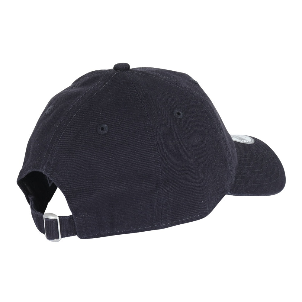 ニューエラ（NEW ERA）（メンズ、レディース）帽子 キャップ 9TWENTY スクリプトロゴ ウォッシュドコットン ネイビー×ホワイト 14525126 57cm-61cm