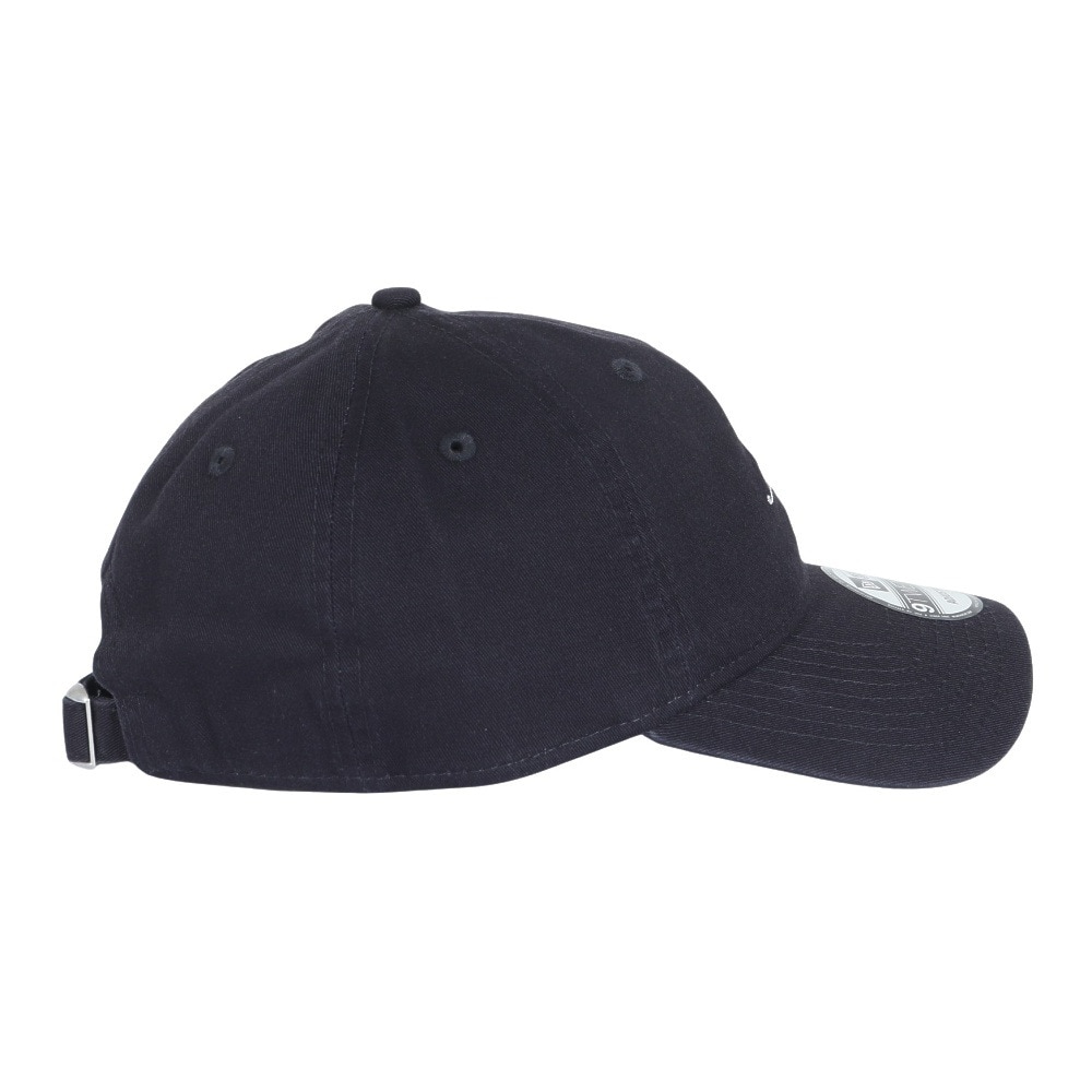 ニューエラ（NEW ERA）（メンズ、レディース）帽子 キャップ 9TWENTY スクリプトロゴ ウォッシュドコットン ネイビー×ホワイト 14525126 57cm-61cm
