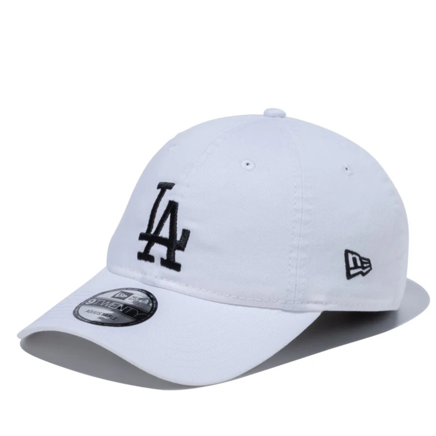 ニューエラ（NEW ERA）（メンズ、レディース）帽子 キャップ 9TWENTY ロサンゼルス・ドジャース ウォッシュドコットン 14525131 57cm-61cm 白