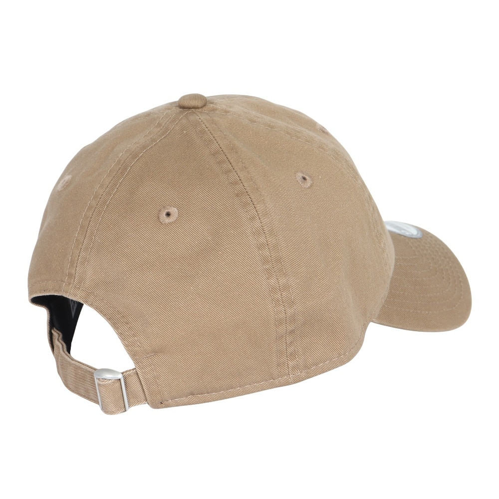 ニューエラ（NEW ERA）（メンズ、レディース）キャップ 9TWENTY ロサンゼルス ドジャース ウォッシュドコットン カーキ×ホワイト 14525135 帽子 Mサイズ