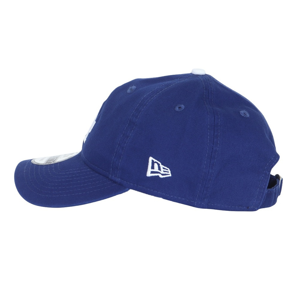 ニューエラ（NEW ERA）（メンズ、レディース）キャップ 9TWENTY ロサンゼルス ドジャース ウォッシュドコットン ダークロイヤル×ホワイト 14525136 帽子 Mサイズ