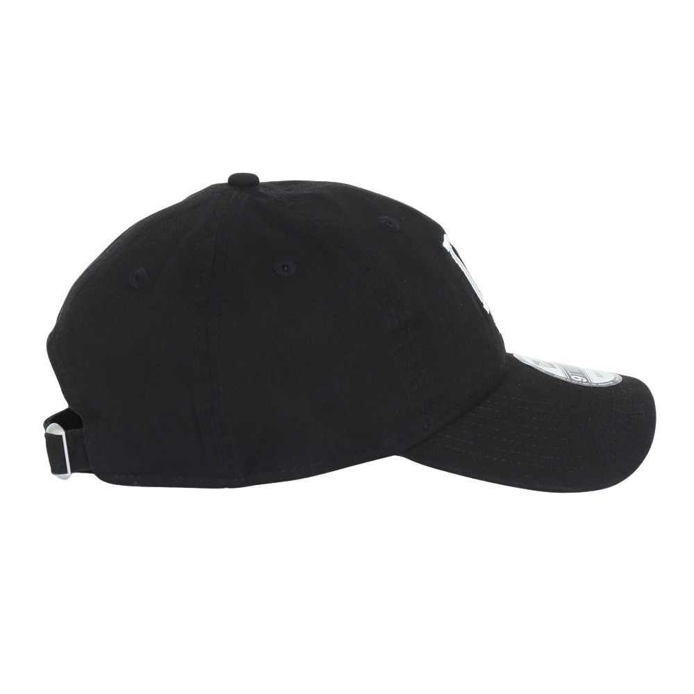 ニューエラ（NEW ERA）（メンズ、レディース）キャップ 9TWENTY ロサンゼルス ドジャース ウォッシュドコットン ブラック×ホワイト 14525137 帽子 Mサイズ