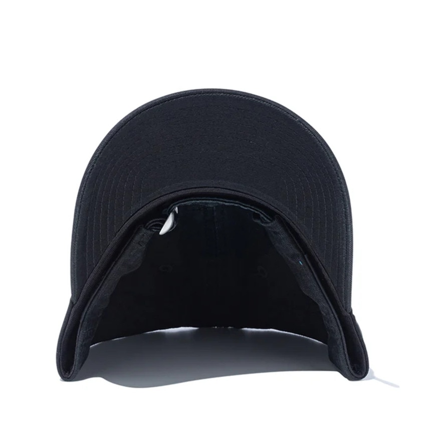 ニューエラ（NEW ERA）（メンズ、レディース）キャップ 9TWENTY ロサンゼルス・ドジャース ウォッシュドコットン ブラック×ブラック Mサイズ 14525138