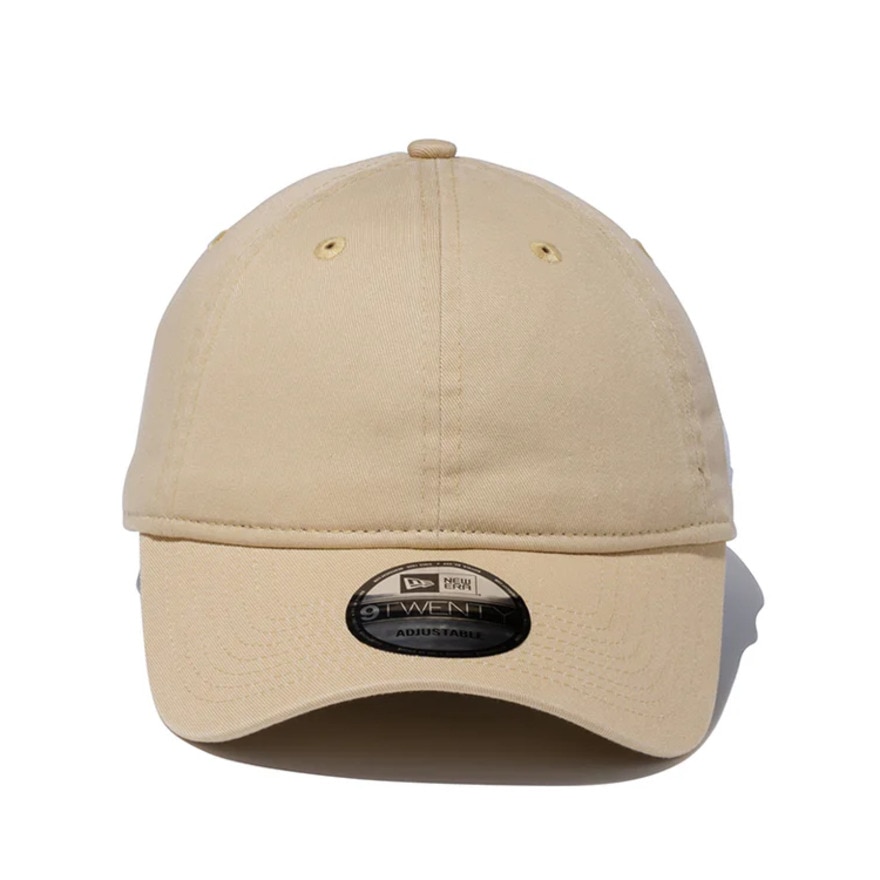 ニューエラ（NEW ERA）（メンズ、レディース）キャップ 9TWENTY ベーシック ウォッシュドコットン ベガスゴールド Mサイズ  14525142 おしゃれ シンプル