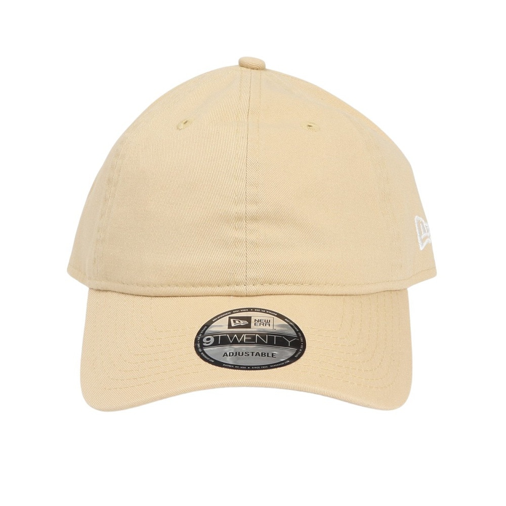 ニューエラ（NEW ERA）（メンズ、レディース）キャップ 9TWENTY ベーシック ウォッシュドコットン ベガスゴールド Mサイズ 14525142 おしゃれ シンプル