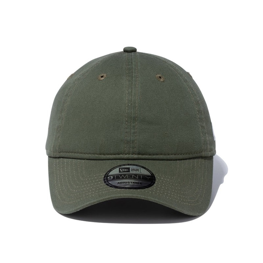 ニューエラ（NEW ERA）（メンズ、レディース）帽子 キャップ 9TWENTY ベーシック ウォッシュドコットン ニューオリーブ Mサイズ 14525146 男女兼用 無地 
