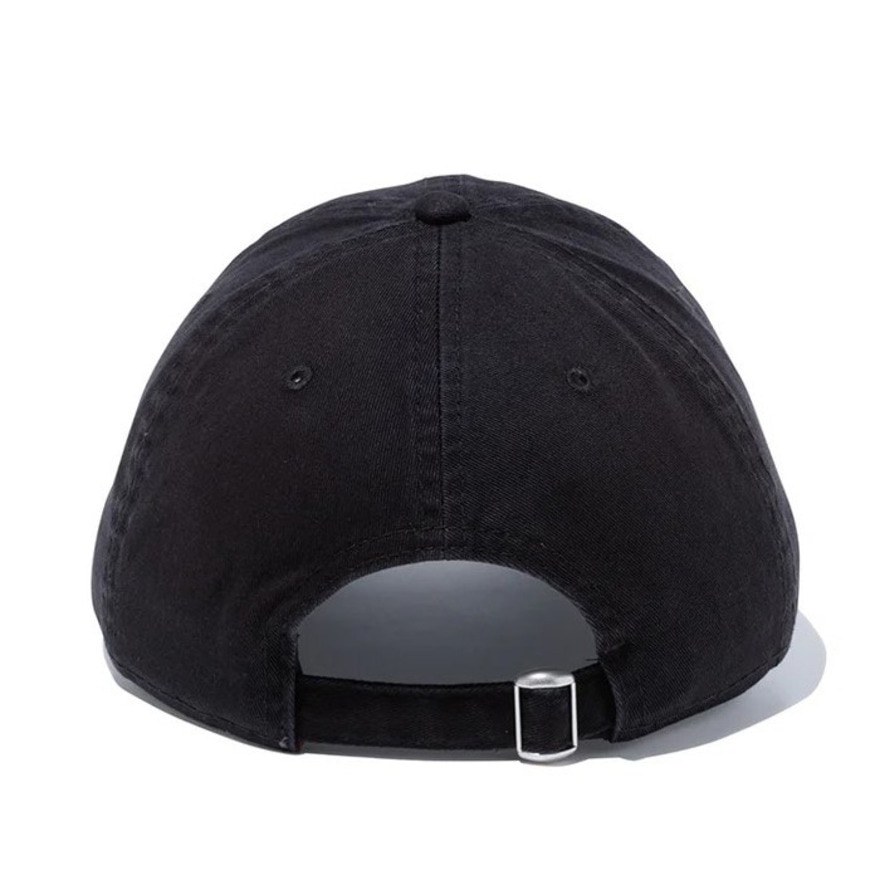 ニューエラ（NEW ERA）（メンズ、レディース）帽子 キャップ 9TWENTY ベーシック ウォッシュドコットン 黒 14525150 シンプル カジュアル 野球 