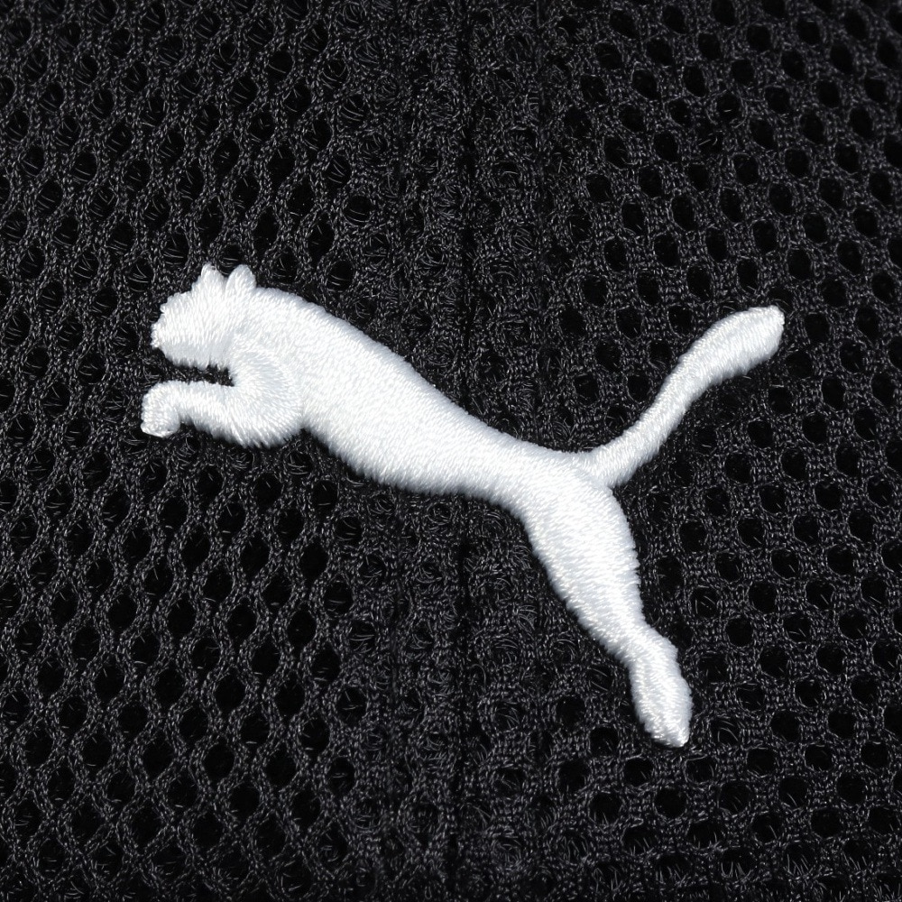 プーマ（PUMA）（メンズ、レディース）帽子 トレーニング メッシュ アジアフィット キャップ 黒 02657101 プーマキャット エアメッシュ 吸汗速乾 汗止めバンド