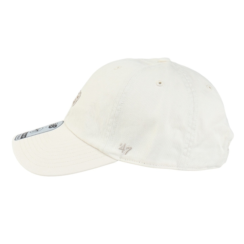 ニューバランス（new balance）（メンズ、レディース）帽子 47 Clean Up Hat キャップ ベージュ LAH00151LIN スポーツキャップ