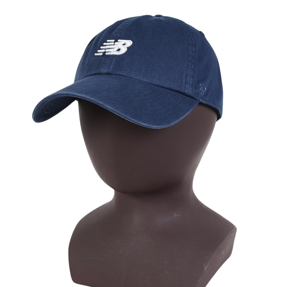 ニューバランス（new balance）（メンズ、レディース）帽子 キャップ 47 Clean Up Hat 紺 54-58cm LAH00151NNY スポーツキャップ
