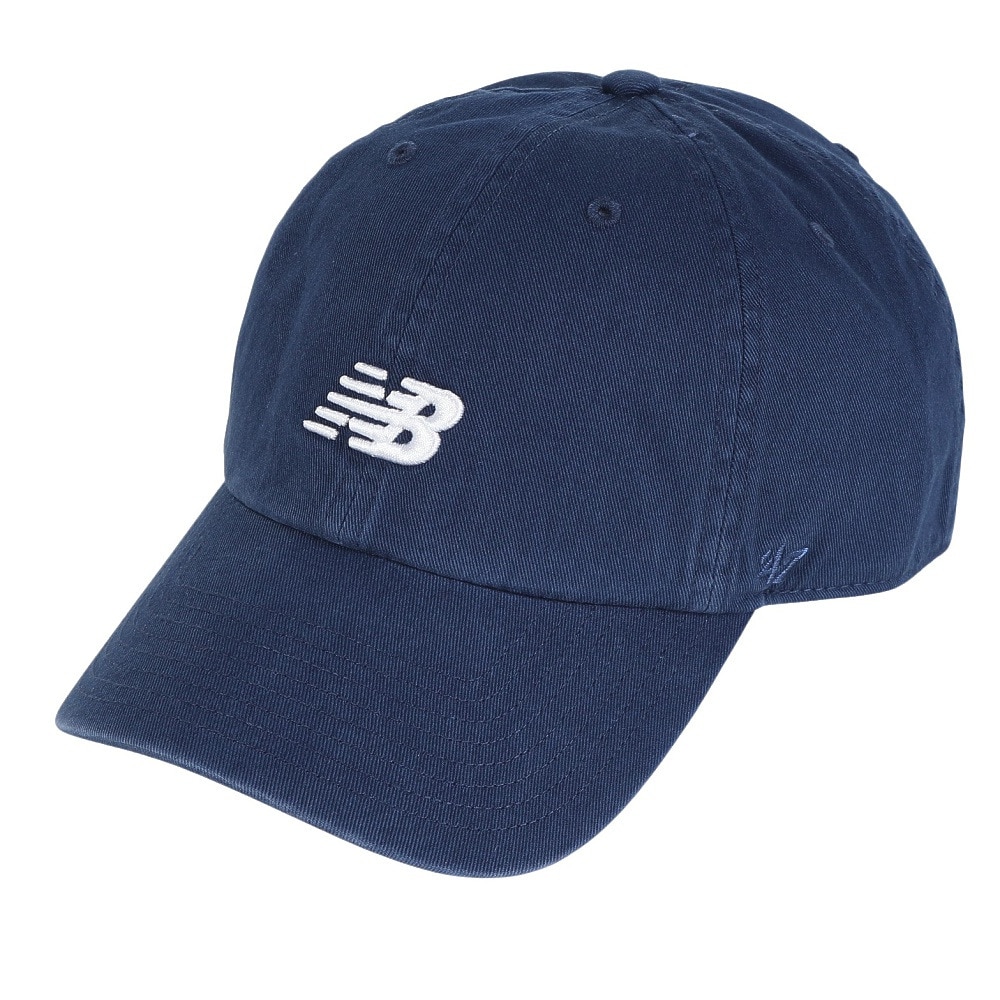 ニューバランス（new balance）（メンズ、レディース）帽子 キャップ 47 Clean Up Hat 紺 54-58cm LAH00151NNY スポーツキャップ
