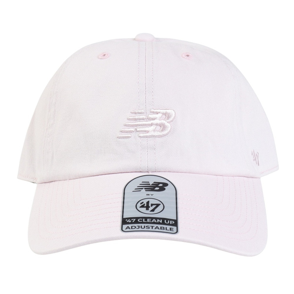 ニューバランス（new balance）（メンズ、レディース）帽子 47 Clean Up Hat キャップ ピンク LAH00151PTG スポーツキャップ