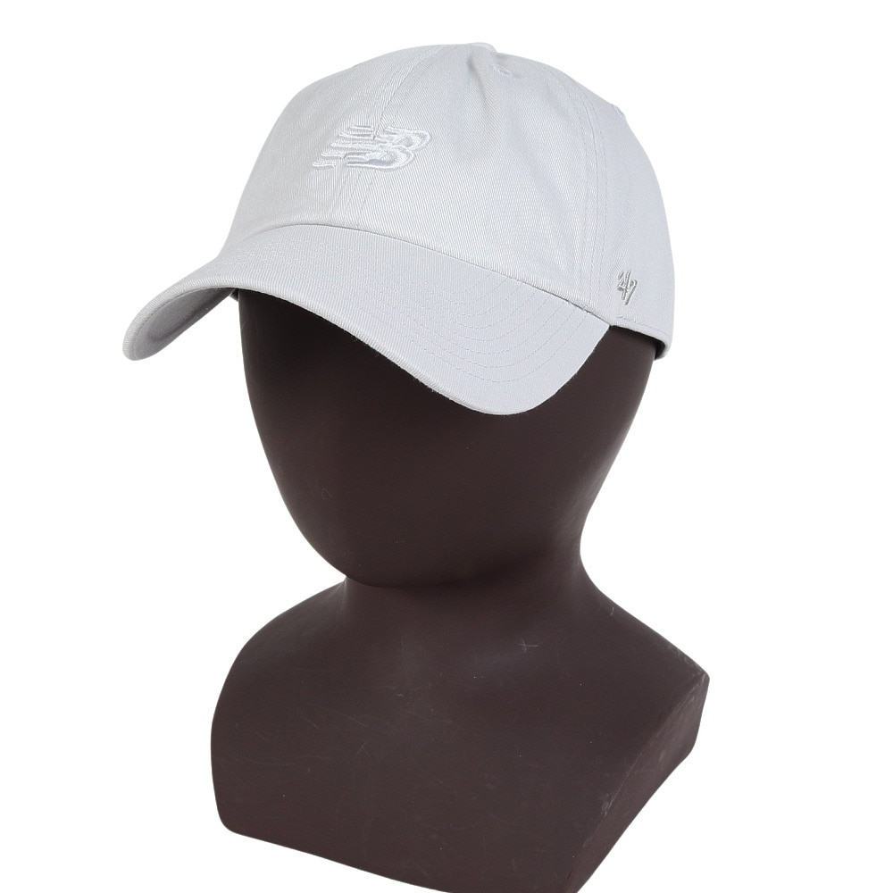 ニューバランス（new balance）（メンズ、レディース）帽子 キャップ 47 Clean Up Hat ライトグレー 54-58cm LAH00151TAG スポーツキャップ