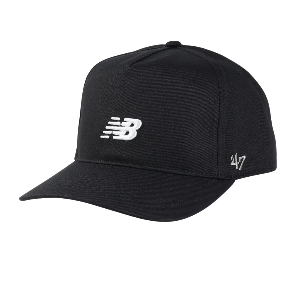 ニューバランス（new balance）（メンズ、レディース）帽子 47 Hitch キャップ 黒 55-59cm LAH00351BK スポーツキャップ