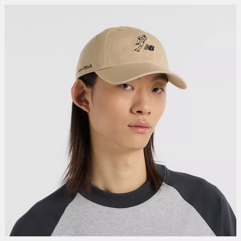 ニューバランス（new balance）（メンズ、レディース）帽子 Shohei Ohtani 6パネルキャップ ベージュ LAH43019INC スポーツキャップ ベースボールキャップ