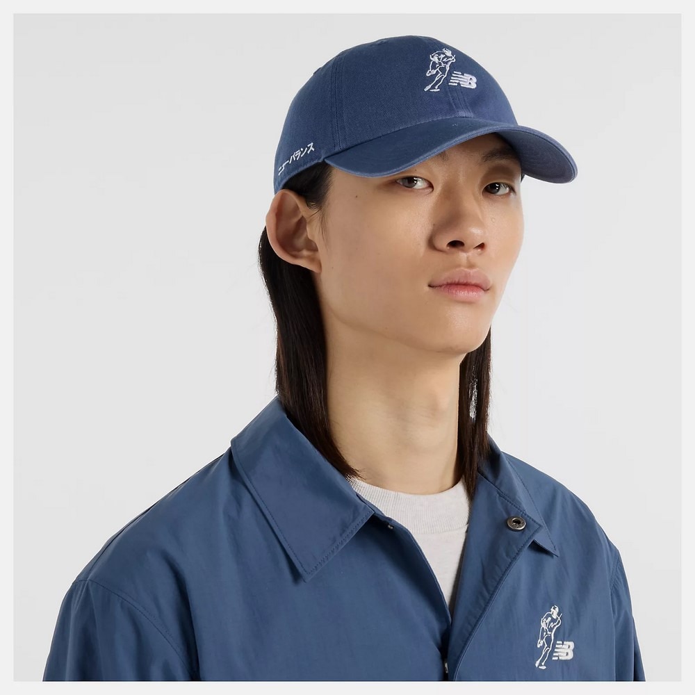 ニューバランス（new balance）（メンズ、レディース）帽子 Shohei Ohtani 6パネルキャップ 紺 LAH43019VTI スポーツキャップ ベースボールキャップ