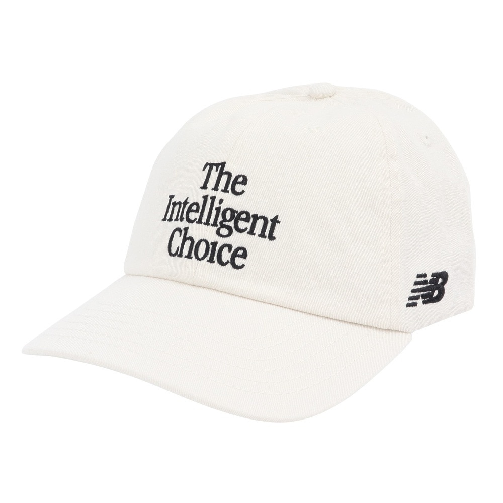 ニューバランス（new balance）（メンズ）帽子 6パネルTICキャップ 白 LAH51011SST ファッション おしゃれ スト系 カジュアル  シンプル