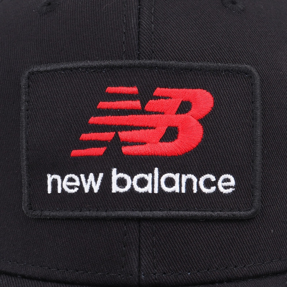 ニューバランス（new balance）（メンズ）帽子 スタックドロゴトラッカー キャップ 黒 LAH51016BK ファッション おしゃれ スト系 カジュアル メッシュ