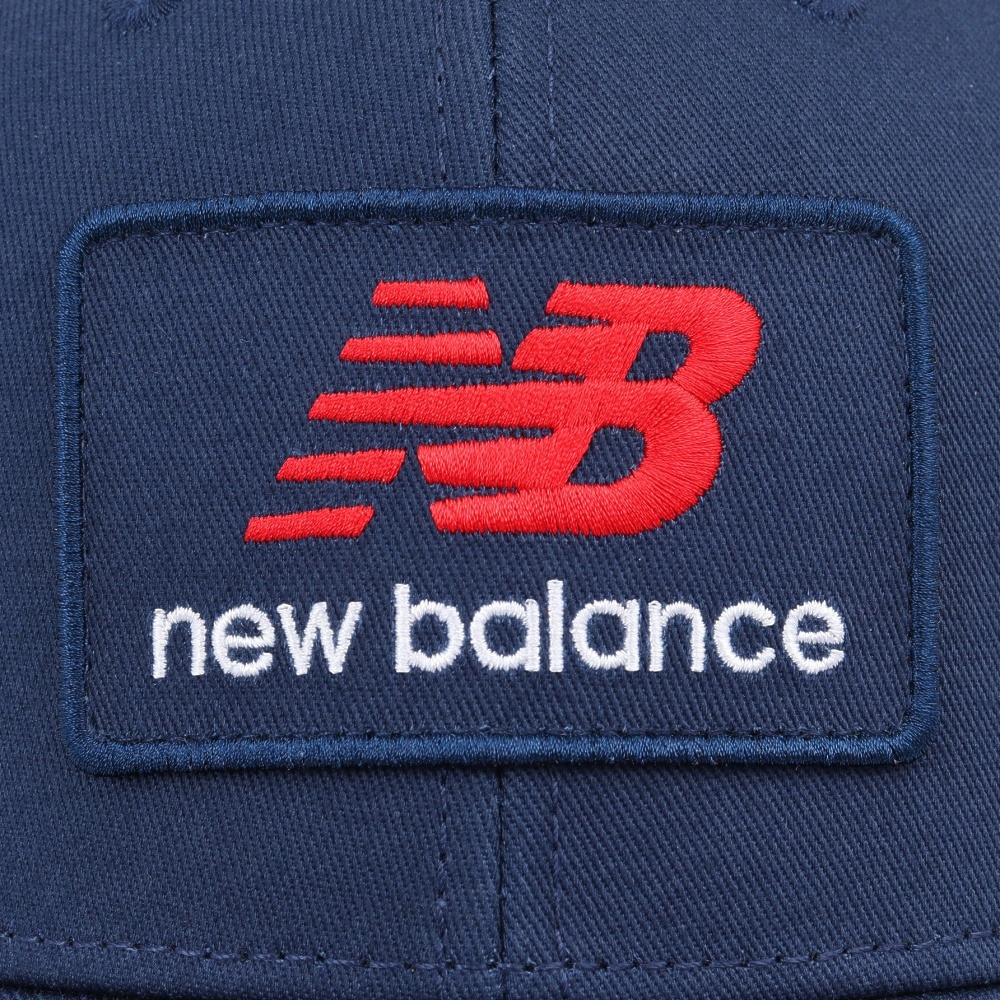 ニューバランス（new balance）（メンズ）帽子 スタックドロゴトラッカー キャップ 紺 LAH51016NNY ファッション おしゃれ スト系 カジュアル メッシュ