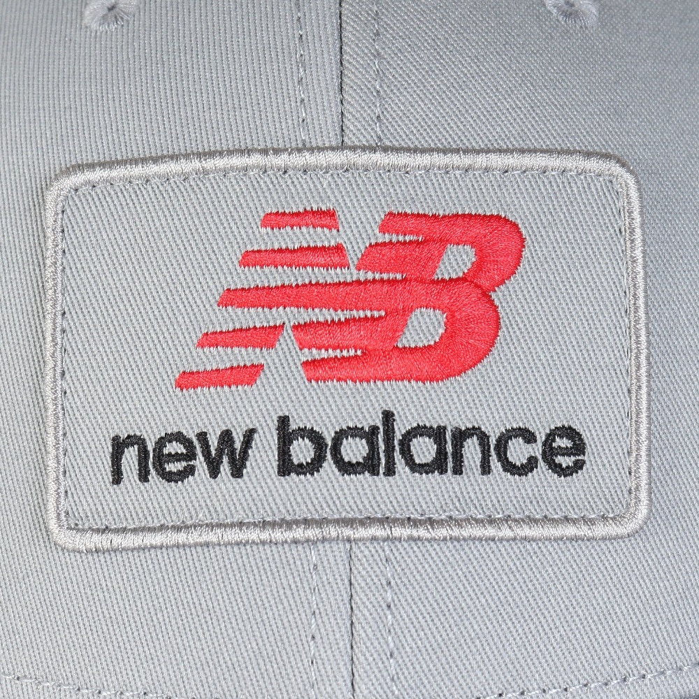 ニューバランス（new balance）（メンズ）帽子 キャップ スタックドロゴトラッカー グレー LAH51016SLA ファッション おしゃれ スト系 カジュアル メッシュ