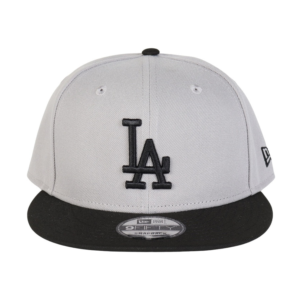 ニューエラ（NEW ERA）（メンズ）帽子 950 ロサンゼルス・ドジャース キャップ グレー GRY/BLK 14667806 スポーツキャップ ベースボールキャップ