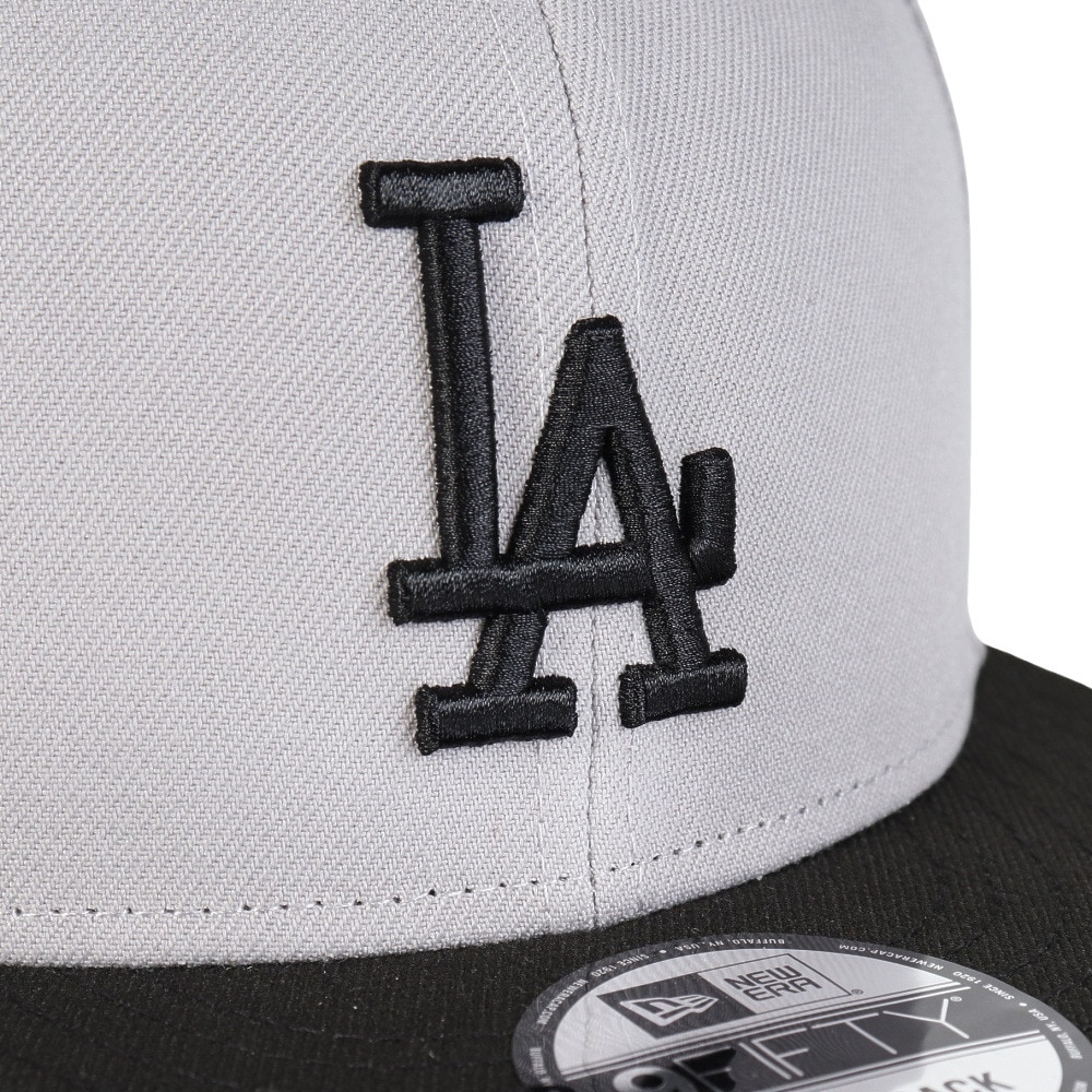 ニューエラ（NEW ERA）（メンズ）帽子 950 ロサンゼルス・ドジャース キャップ グレー GRY/BLK 14667806 スポーツキャップ ベースボールキャップ