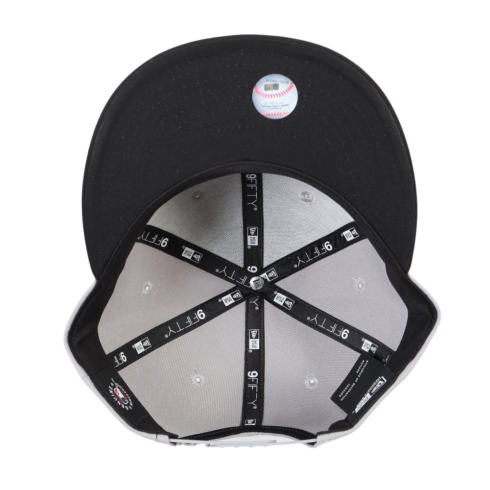 ニューエラ（NEW ERA）（メンズ）帽子 950 ロサンゼルス・ドジャース キャップ グレー GRY/BLK 14667806 スポーツキャップ ベースボールキャップ