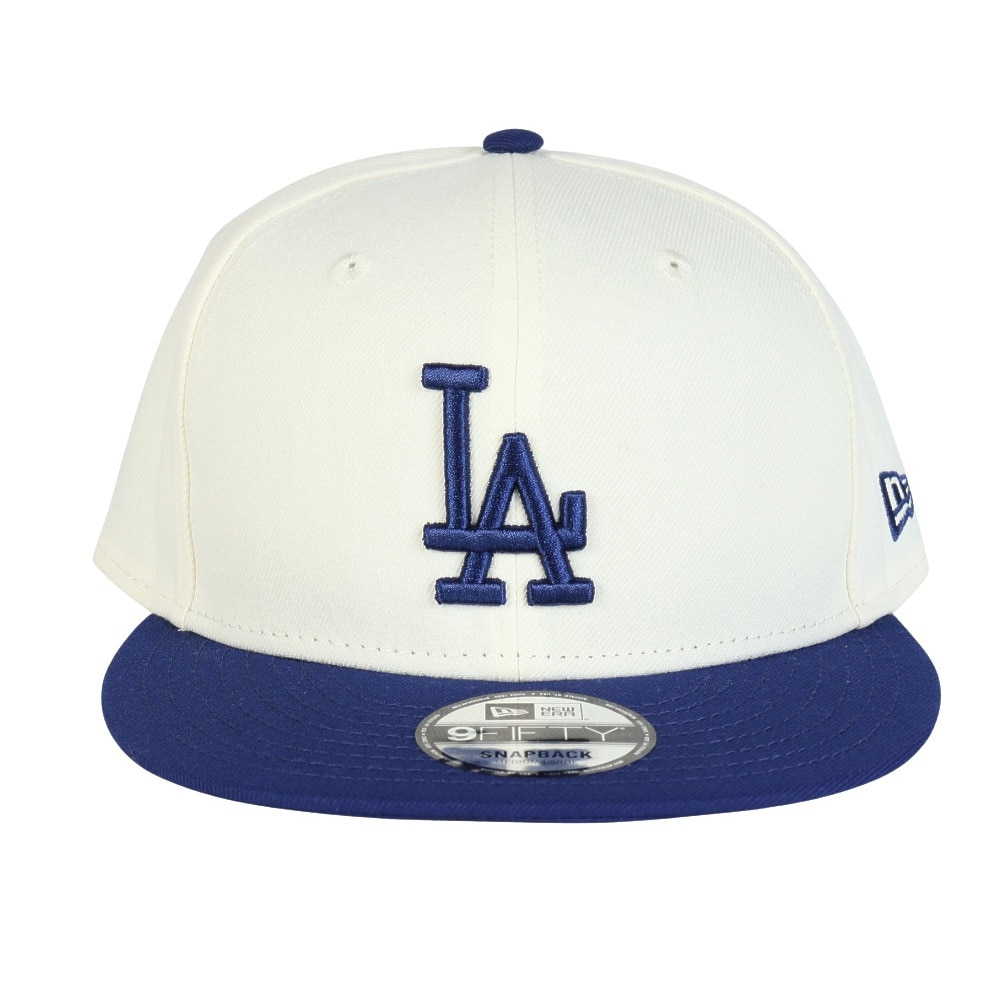 ニューエラ（NEW ERA）（メンズ）帽子 950 ロサンゼルス・ドジャース キャップ アイボリー CHR/DROY 14667808 スポーツキャップ
