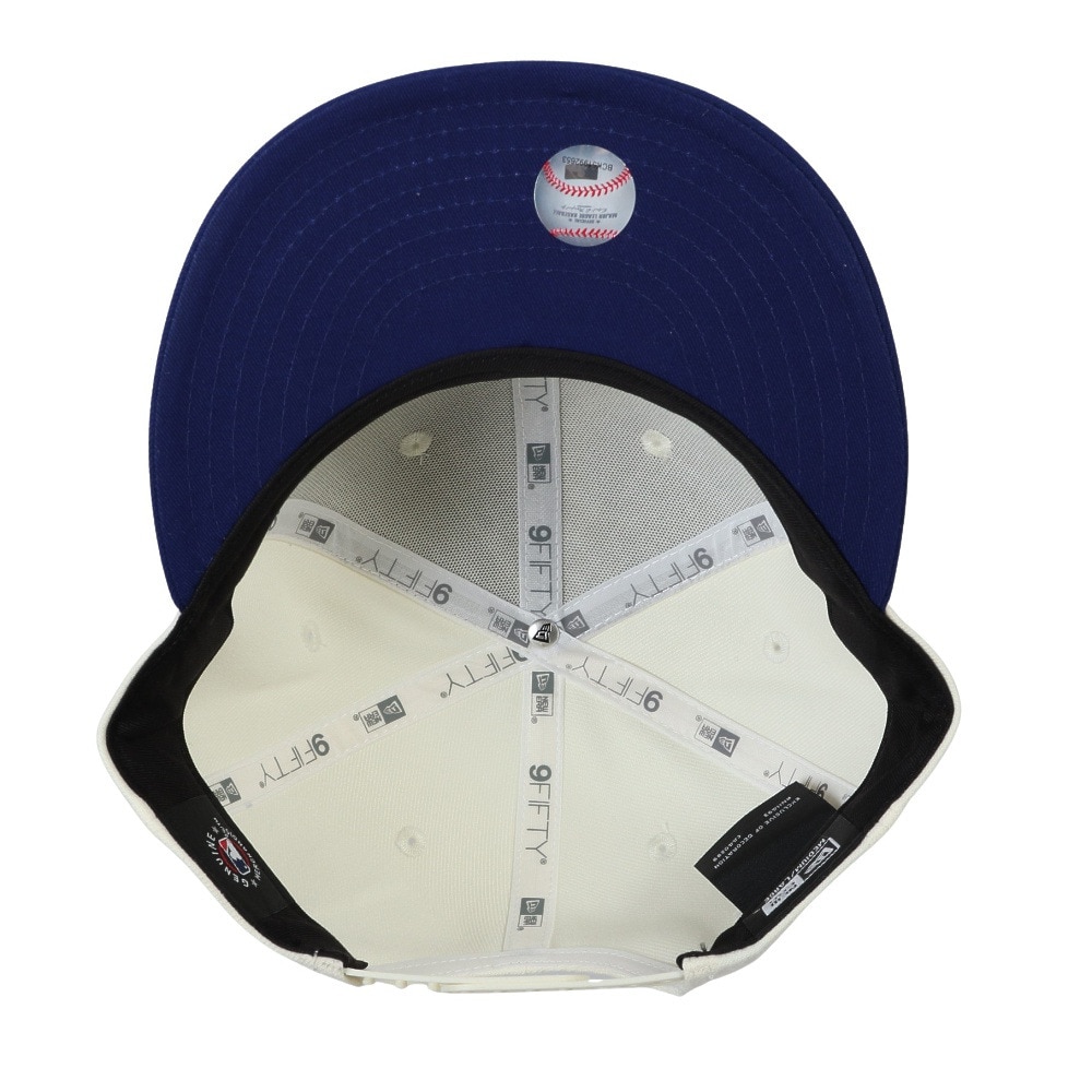 ニューエラ（NEW ERA）（メンズ）帽子 950 ロサンゼルス・ドジャース キャップ アイボリー CHR/DROY 14667808 スポーツキャップ