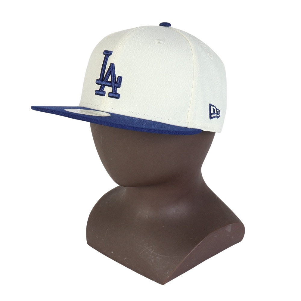 ニューエラ（NEW ERA）（メンズ）帽子 950 ロサンゼルス・ドジャース キャップ アイボリー CHR/DROY 14667808 スポーツキャップ
