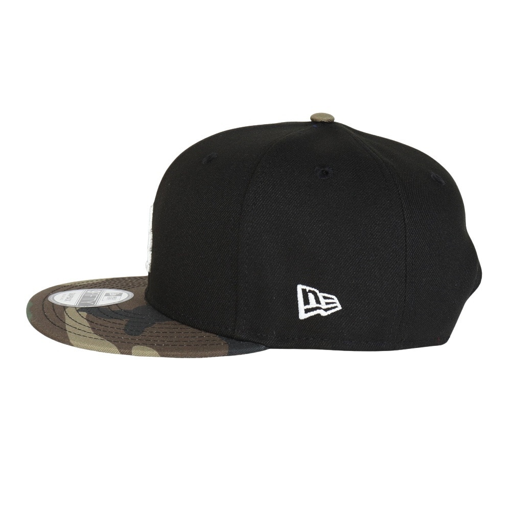 ニューエラ（NEW ERA）（メンズ）帽子 950 ロサンゼルス・ドジャース キャップ ブラック×カモ BLK/CAM 14667809 スポーツキャップ