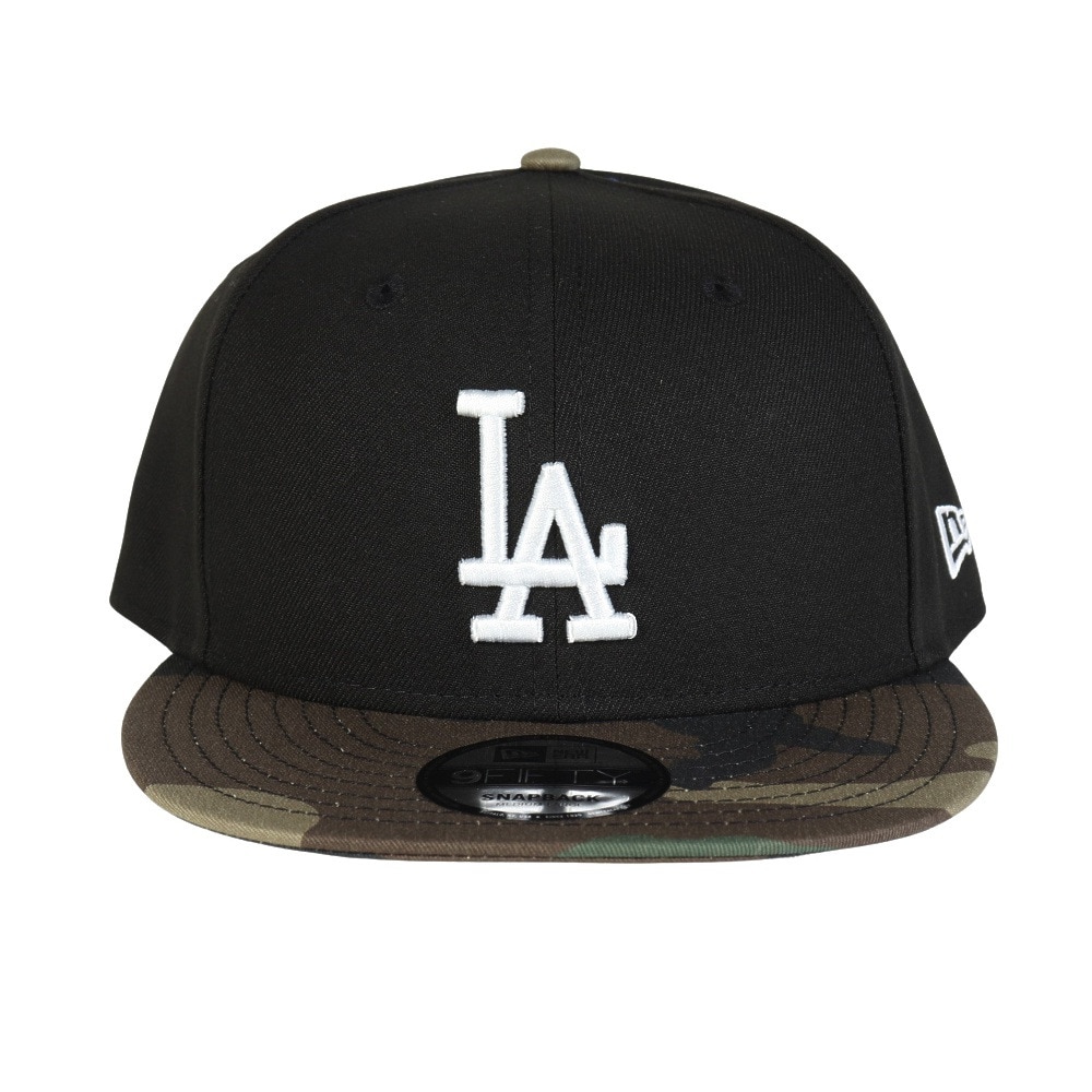 ニューエラ（NEW ERA）（メンズ）帽子 950 ロサンゼルス・ドジャース キャップ ブラック×カモ BLK/CAM 14667809 スポーツキャップ
