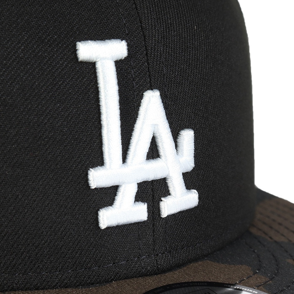 ニューエラ（NEW ERA）（メンズ）帽子 950 ロサンゼルス・ドジャース キャップ ブラック×カモ BLK/CAM 14667809 スポーツキャップ